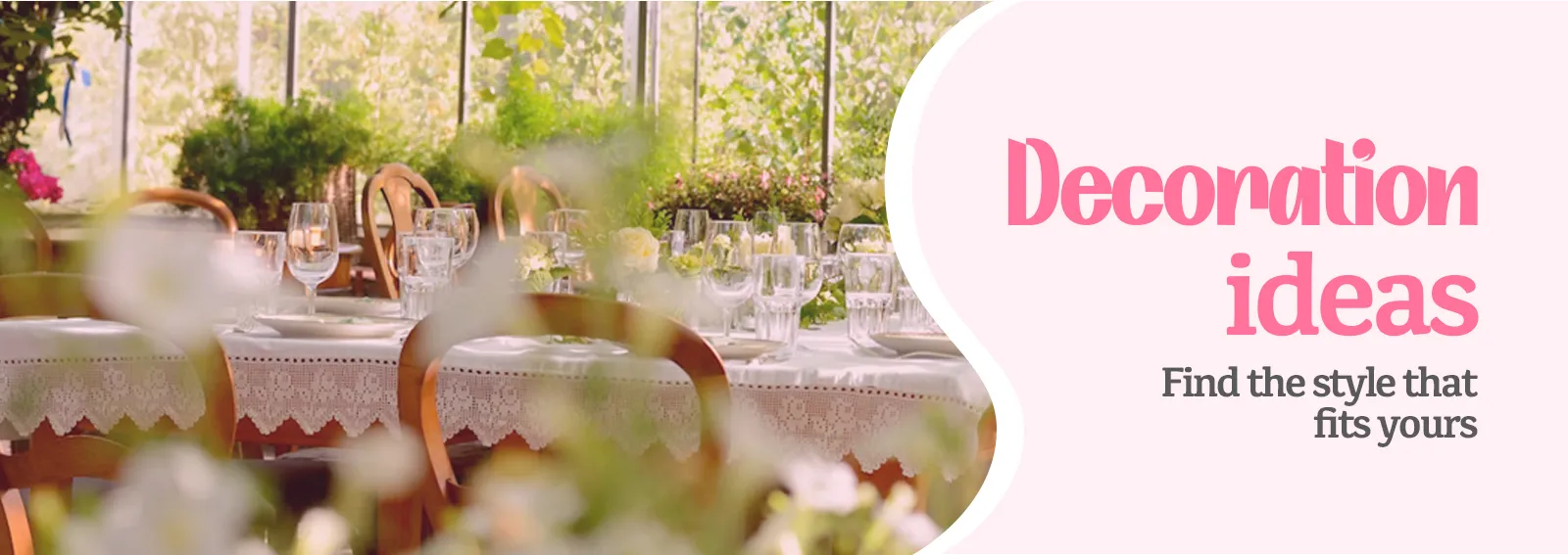 Wedding decoration